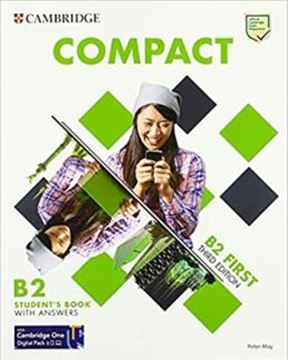 Imagem de CAMBRIDGE ENGLISH COMPACT FIRST STUDENT´S BOOK WITH ANSWERS - 3RD ED